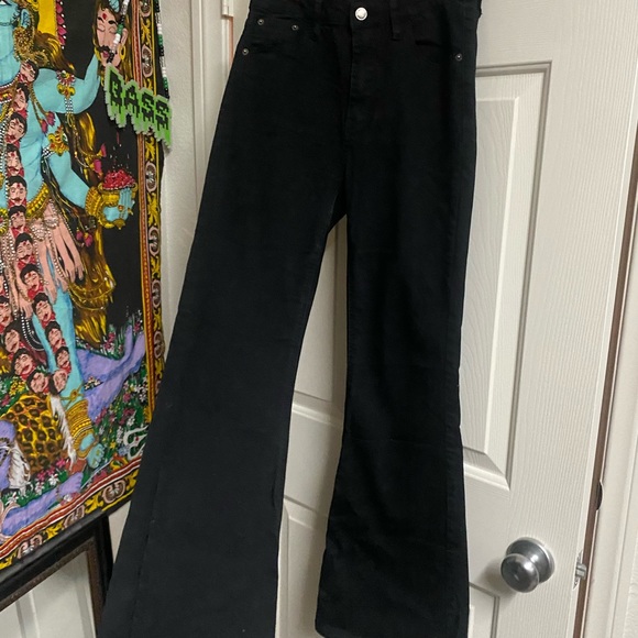 Flare Jeans I&M denim black label- size 7 - Picture 2 of 6